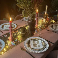 Pink Candlestick Shaped Candle 5 Pink Candlestick Shaped Candle -Perfect Party Store 01 00f3ccad 61e0 451b 9fe4 2e5795aeab32