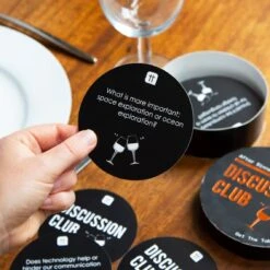 Discussion Club Dinner Game -Perfect Party Store AFTER DISCUSS 01