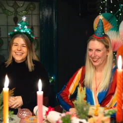 Green Christmas Tree Shaped Headband -Perfect Party Store ASTRID S CHRISTMAS TRUDY TABLE 23