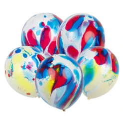 Marble Colourful Balloons - 5 Pack 5 Marble Colourful Balloons - 5 Pack -Perfect Party Store BALLOON 5 MAR MUL 3 2 7e11f6b4 1154 4a91 bbad bbc19e85da42