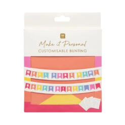 Customisable Write On Birthday Bunting - 3m