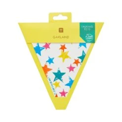 Birthday Brights Rainbow Star Bunting -Perfect Party Store BB STAR ECO BUNT a9e331b0 81b5 4fe0 9c47 aa7db5840655