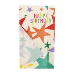 Happy Birthday Star Tissue Paper - 4 Sheets -Perfect Party Store BB TISSPAPER HB 3