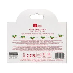 Green Holly String Lights - 3m -Perfect Party Store BC HOLLY LIGHTS V2 2