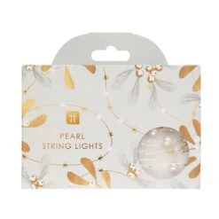 Gold Mistletoe Bead String Lights - 3m