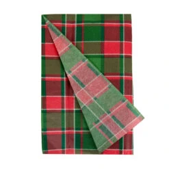 Red & Green Tartan Tissue Paper - 4 Sheets -Perfect Party Store BC NUT TRT TISSPAPER 3