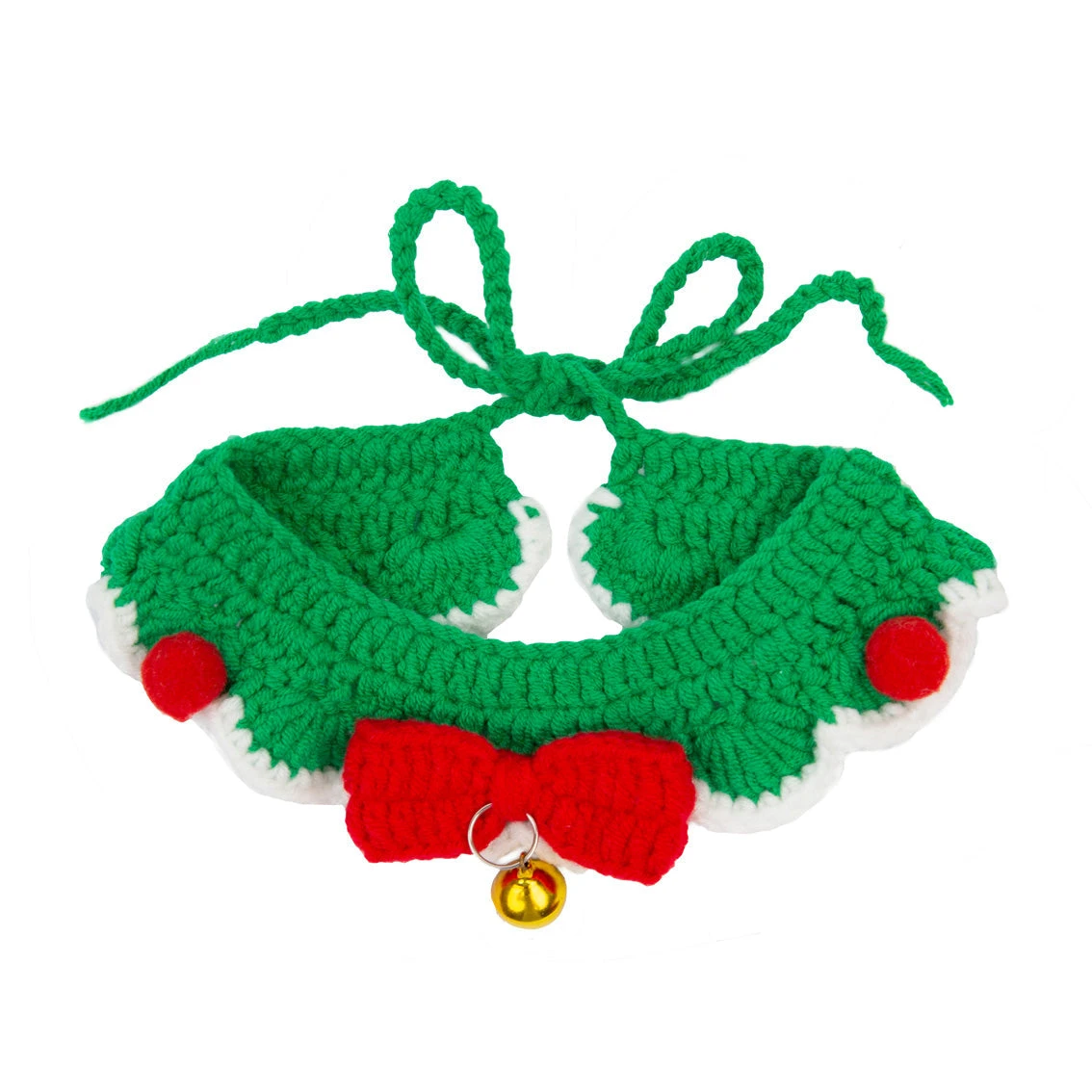 Christmas Crochet Dog Collar 3 Christmas Crochet Dog Collar - Image 3