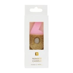 Pink Glitter Candle - 6 6 Pink Glitter Candle - 6 -Perfect Party Store BDAY CANDLE 6 e9bfce70 0221 46d3 9797 8792ce046b29