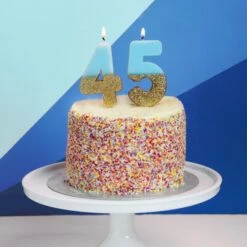 We Heart Birthday Glitter Number Candle Blue 4 -Perfect Party Store BDAY CANDLE BLU 01 4e2da44a 00b7 4e41 a91d 47f3078b99d4