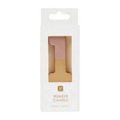 Rose Gold Dipped Number Candle - 1 5 Rose Gold Dipped Number Candle - 1 -Perfect Party Store BDAY CANDLE GD RO 1 1 26daec96 b20d 4a73 8938 ac9398765f75