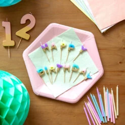 Pastel Napkins - 20 Pack -Perfect Party Store BDAY CANDLE HB 02 54b5d828 4d3b 4c19 95de 7e2d1fbe72d5