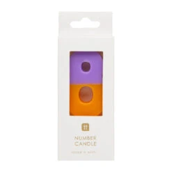 Orange And Purple Birthday Number Candle - 8 13 Orange And Purple Birthday Number Candle - 8 -Perfect Party Store BDAY CANDLE ORG 8 2 2 0e541f9f 5ef3 4a6d 9833 df966d1eff24