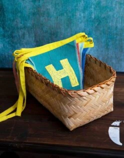 Rainbow 'Happy Birthday' Fabric Bunting - 3m -Perfect Party Store BDAY RAIN FABBUNT HB01 WEB VM