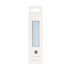 Blue Candles, 16 Pack -Perfect Party Store BLUE CANDLE M 01 604c9830 2fb2 4892 ba9d cc6ab16c36e3