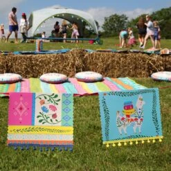 Colourful Mexican Paper Garland - 4m -Perfect Party Store BOHO BUNT POM MUL 02 3b68244c 0eb6 40b2 8b7d 3ac2db87abb4