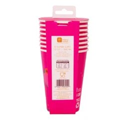 Pink Frida Kahlo Party Cups - 8 Pack 11 Pink Frida Kahlo Party Cups - 8 Pack -Perfect Party Store BOHO CUP L 2