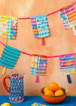 Colourful Tassel Lantern Garland - 3m -Perfect Party Store BOHO GARLAND LANT 02 c766375c bffb 414f 9bd8 998409f603c1