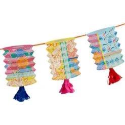 Colourful Tassel Lantern Garland - 3m -Perfect Party Store BOHO GARLAND LANT 3 2 458d3738 3469 4720 959c ac5ca48cb0cc