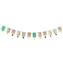 Colourful Tassel Lantern Garland - 3m -Perfect Party Store BOHO GARLAND LANT 3 60eb1a39 716b 4ae1 aad5 7494e58ad7e0