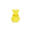 Yellow Glass Candle Holder - Small