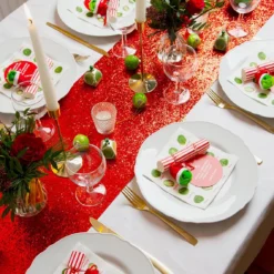 Brussels Sprout Recyclable Napkins - 20 Pack -Perfect Party Store BOTANICAL SPROUT 05 WEB