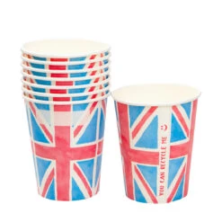 Royal Union Jack Flag Paper Cups - 8 Pack -Perfect Party Store BRIT CUP V2 3 61a8a393 1caa 4d42 845b 0f4c41893f16