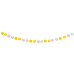 Small Pastel Felt Ball Garland - 2m -Perfect Party Store BUNNY FELT GARLAND 4 2 f63fef02 854e 4d17 86db 4fa9168cd447
