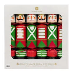 Nutcracker Escape Room Crackers - 6 Pack