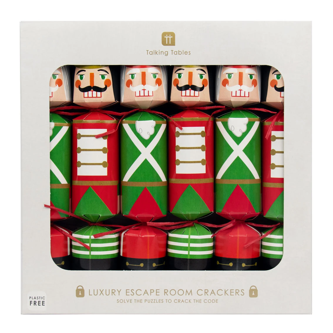 Nutcracker Escape Room Crackers - 6 Pack 1 Nutcracker Escape Room Crackers - 6 Pack