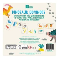 Dinosaur Dominoes Game -Perfect Party Store DINO DOMINOES