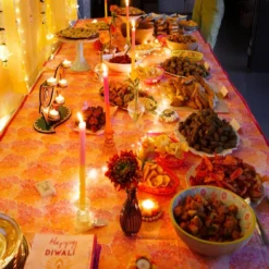 Orange Glass Candle Holder - Small -Perfect Party Store DIWALI 2022 06 c063a8d0 bfeb 433d 8065 2865e91c1eed