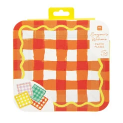 Colourful Gingham Square Paper Plates - 12 Pack -Perfect Party Store EVERY PLATE MIX 2 e1441fd4 dc33 4781 a0d0 859da8badd1c