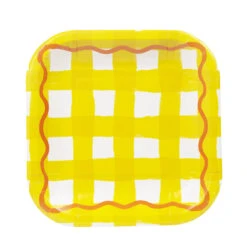 Colourful Gingham Square Paper Plates - 12 Pack -Perfect Party Store EVERY PLATE MIX 4 a6b77849 3f99 45af b720 547c8fe31da9