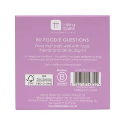 80 Dishes Food Trivia Game -Perfect Party Store EVERY TRIV FOOD 2