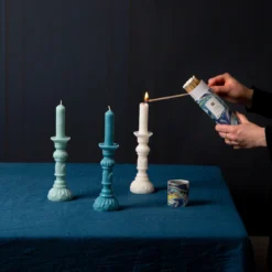 Light Blue Candlestick Shaped Candle 5 Light Blue Candlestick Shaped Candle -Perfect Party Store FOREST CNDL LBLUE 02 9eaabb36 4568 4374 ae88 94f50aca094b