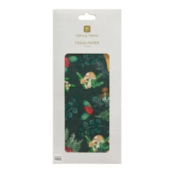 Woodland Forest Mushroom Tissue Paper - 4 Sheets -Perfect Party Store FOREST TISSPAPER 1