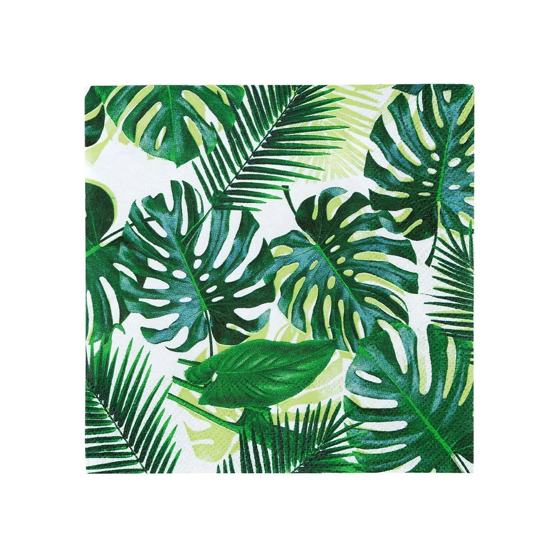 Tropical Fiesta Palm Leaf Cocktail Napkins 1 Tropical Fiesta Palm Leaf Cocktail Napkins