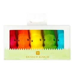 Rainbow Easter Bunny Decorations - 5 Pack -Perfect Party Store HOP RAIN BUN PK 1 2f2bafa4 ea45 4af4 8587 a72abc7ca492