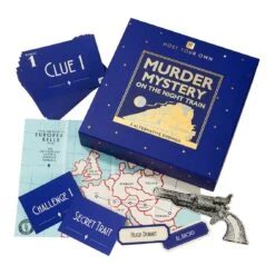 Host Your Own Murder Mystery On The Train -Perfect Party Store HOST MYSTERY TRAIN 3