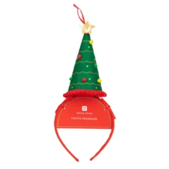 Green Christmas Tree Shaped Headband -Perfect Party Store HT HEADBAND TREE 1