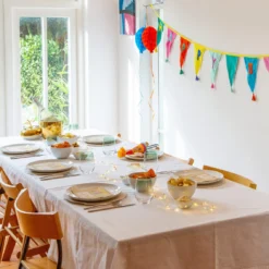 Mistletoe Gold Bead LED String Lights - 3m -Perfect Party Store LAUREN TRUDY TABLE 01