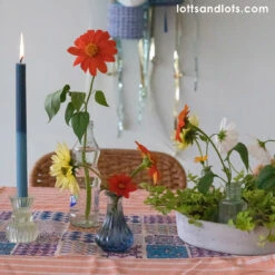 2 Tone Ombre Blue Dinner Candles - 2 Pack -Perfect Party Store Lots and Lots 1