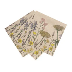 Recycled Paper Wildflower Napkins - 20 Pack -Perfect Party Store MEADOW NAPKIN 3
