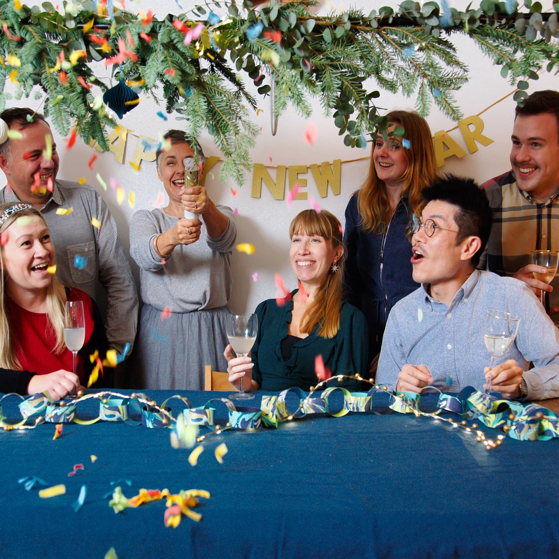 Gold Confetti Cannon 2 Gold Confetti Cannon - Image 2