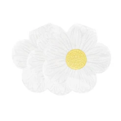 White Daisy Paper Napkins - 20 Pack -Perfect Party Store MELLOW NAPKIN DAISY 4