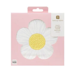 White Daisy Paper Napkins - 20 Pack