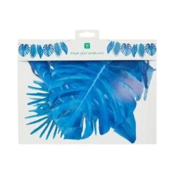 Fiesta Blue Palm Leaf Garland - 2.6m -Perfect Party Store MicrosoftTeams image 30
