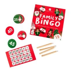 Christmas Family Bingo Game -Perfect Party Store NUT FAM BINGO 3 2