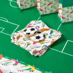 Recyclable Football Napkins - 20 Pack -Perfect Party Store PARTY CHAMP 03