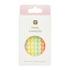 Pastel Twirl Birthday Candles - 8 Pack -Perfect Party Store PASTEL CANDLE TWIRL 3 4e0a2a8b 5495 4ca7 a58d 7c974091cfea